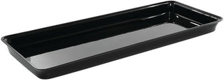 Delfin 11 Qt. Black Rectangular Market Bowl
