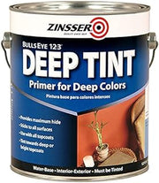 Zinsser 4-Pack of 1 gal 02031 Tint Base Bulls Eye 1-2-3 Water-Based Stain Blocking Primer/Sealer