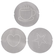 Fina Decorating Shaker by GEFU – Plastic, Silver, Model 16040