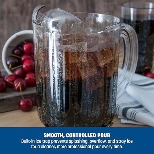Carlisle FoodService Products Clear / 60 Ounces / Polycarbonate Jugs
