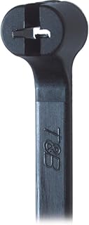 Thomas & Betts TY27MX, Cable Ties, Standard Locking Nylon 6/6 Black 88.9mm 533.78N Bulk (25 Items)
