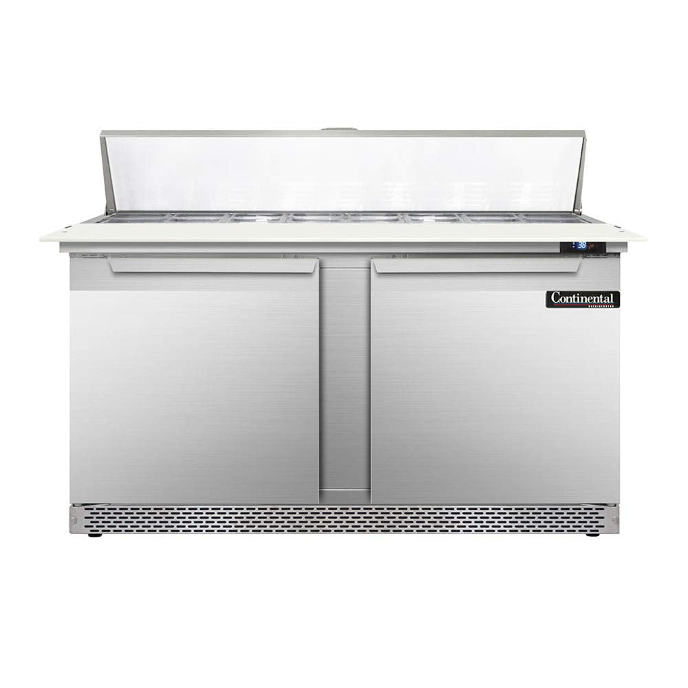 Designer Line Sandwich Unit by Continental Refrigerator – Model DL60-16C-FB