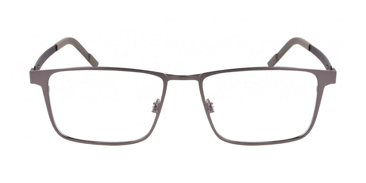Eyeglasses FLX 1007 MAG-SET 033 Matte Gunmetal by Flexon – 57/18/145, Plastic, Matte Gunmetal, Model FLX1007MAG-SET