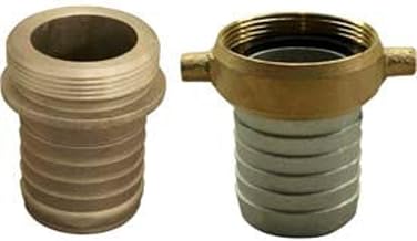 Apache 97438105 Pin Lug Fitting Set, Aluminum, 2"