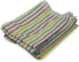 Cotton Terry Cloth Towel, 15 x 26", Multi-Stripe
