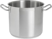 HUBERT Stock Pot 12 1/2 Quart Stainless - 10" Dia x 9" H