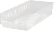 Quantum QSB104CL Clear Economy Shelf Bin, 17-7/8" x 6-5/8" x 4" Size (Pack of 20)