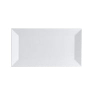 CAC China 11-1/4" by 6" by 1/2" / Bone White / Modern Platters