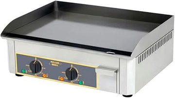 Equipex PSSE-600/1 23' Electric Griddle with Thermostatic Controls and Two Zone Steel Plate, Stainless Steel, 208/240v, NSF