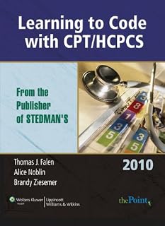 Learning to Code With CPT/ HCPCS 2010