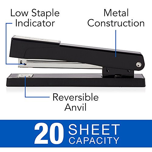 Swingline Pack of 2 / Stapler / Black Desktop Staplers
