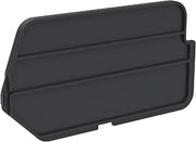 Akro-Mils 40210 Plastic Length Dividers for AkroBins Stackable Storage Bins Model 30210, Custom Storage Inserts for Tools, Crafts & Supplies, 6-Pack, Black