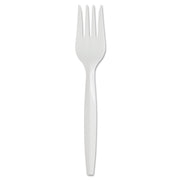 DXESSF21P SmartStock Plastic Cutlery Refill by Dixie – 5.8", Plastic, White, Pack of 960