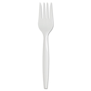 DXESSF21P SmartStock Plastic Cutlery Refill by Dixie – 5.8", Plastic, White, Pack of 960