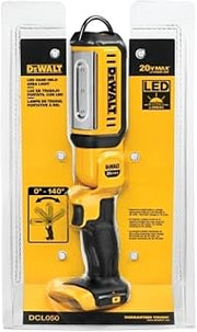 DEWALT 20V MAX LED Work Light, Rechargeable Flashlight, Pivoting Head, Bare Tool Only (DCL050)