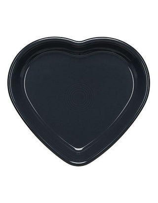 Large Heart Bowl by Homer Laughlin – Ceramic, Slate, Model 339-1491
