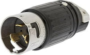 Hubbell CS8265C Locking Plug, 50 amp, 250V, 2 Pole 3 Wire