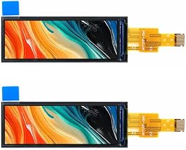 2Pcs 1.65 Inch TFT Display IPS LCD Module RGB 142 * 428 NV3007 Driver 8-Pin