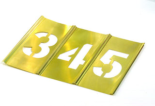 6" Numbers Stencil Set 15 pc by CH Hanson – One Size, Blend, Multi, Model 10016