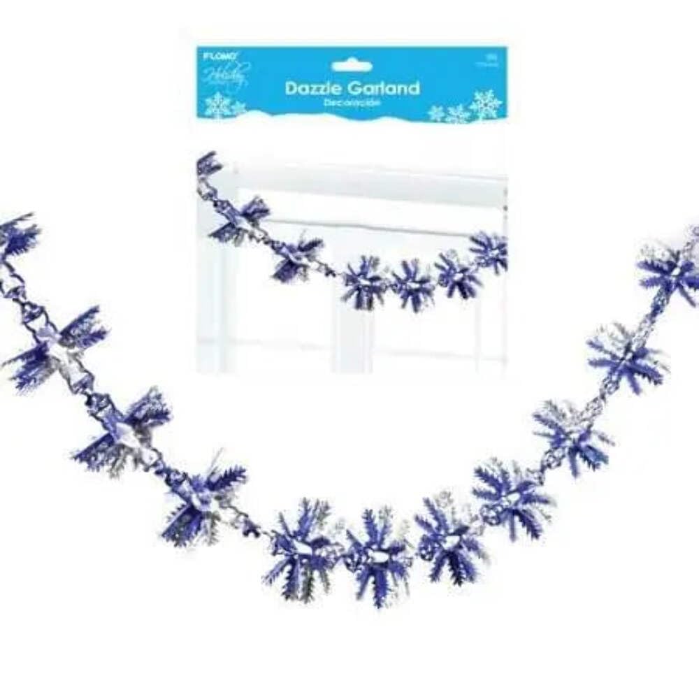 Glitz and Glam Winter Hanging Garland by Holiday Essentials – Model GLN117