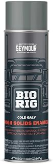 Seymour 20-1645 Big Rig Heavy-Duty Industrial Enamel COLD GALV (16 oz) | Maximum Strength, Coverage, and Durability Protection Against Rust and Chemicals