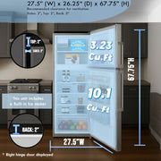 Summit Appliance LHD / 28" / Stainless Steel Categories