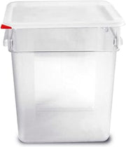 Araven 91856 Square Container, Lid and Box, BPA Free, 19 Quart, Clear (Pack of 6)