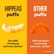 HIPPEAS Cheezy Vibes / 4 Ounce (Pack of 4) / No Color Puffed Snacks