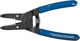 KLEIN TOOLS 1011 Multi-Purpose Wire Stripper and Cutter, Made in USA, 10-20 AWG Solid and 12-22 AWG Stranded Wire