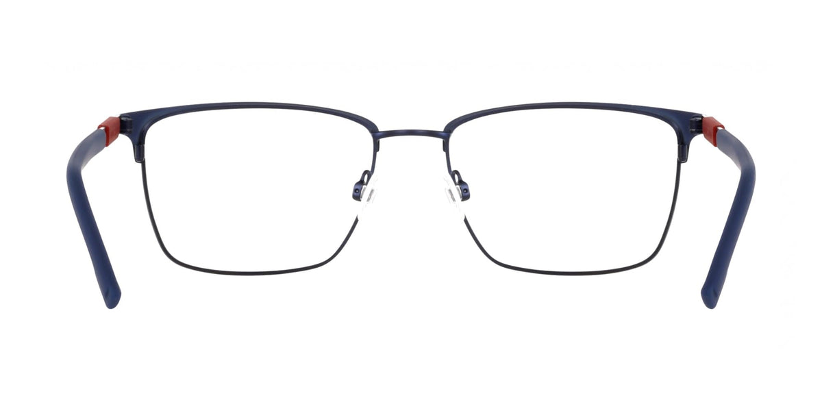 E1161 N 414 MATTE NAVY 55/17/145 MALE Eyewear Frame by Flexon – 55/17/145, Plastic, Matte Navy, Model FLEXON E1161 N