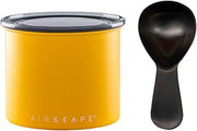 Planetary Design Airscape Stainless Steel Coffee Canister & Scoop Bundle - Food Storage