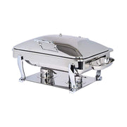 Crown Collection 8 Quart Induction Chafing Dish by Eastern Tabletop – Stainless Steel, Model 3935S