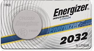 Energizer CR2032 3 Volt Lithium Coin Battery In Original Packaging, 40 Batteries