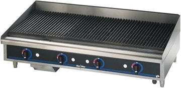 Star 6048CBF - Gas Lava Rock Charbroiler, 48"Wx25-3/4"Dx15-1/2"H 160,000 BTU