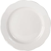 CAC China Seville 9 5/8 inch White Plate - Case of 24