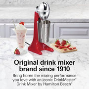 Hamilton Beach Red / Extra-Large 28 oz. / 1 Commercial Drink Mixers