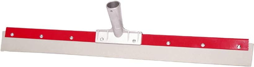 24" Gray Non-Marking Floor Squeegee, Rubber Refill