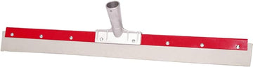 24" Gray Non-Marking Floor Squeegee, Rubber Refill