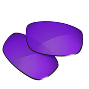 100% Precise-Fit Replacement Sunglass Lenses for Spy Optic Curtis - Polarized Deep Purple Mirror by Glintbay – Small, Polarized Deep Purple Mirror, Model S49CS-PDPM