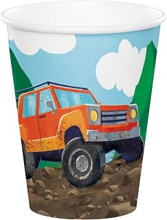 Creative Converting Outdoor Adventure 9 oz Paper Hot/Cold Cups, 8 Count