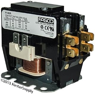 40 Amp 1 Pole 24v Coil Fasco Replacement Contactor H140A