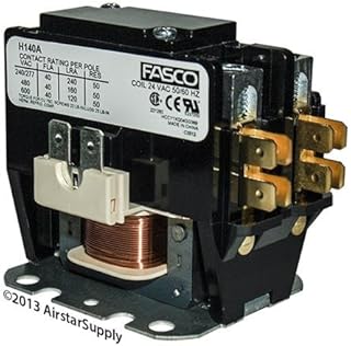 Rheem 40 Amp 1 Pole 24v Coil Fasco Replacement Contactor H140A