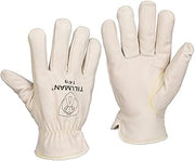 Tillman Glove, Pigskin Leather, Natural, Short Cuff