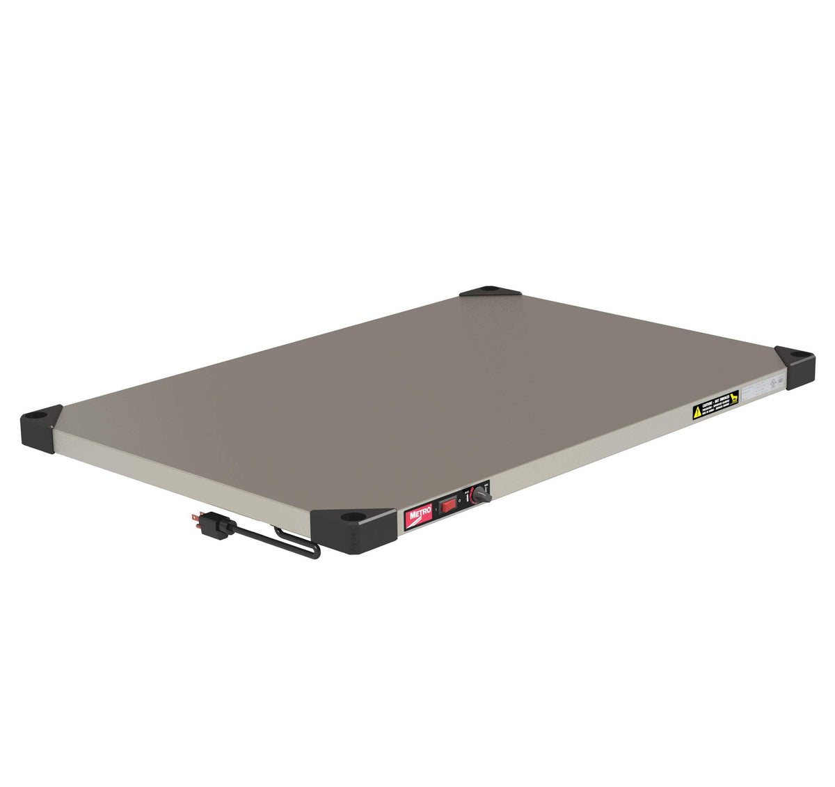 Super Erecta Hot Stainless Steel Heated Shelf by METRO – 24x42, Model HS2442