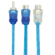 by METRA Electronics Bulk Series 2F-1M RCA Y-Adaptor - 10 Pack by RAPTOR – BLUE, Model R2Y210