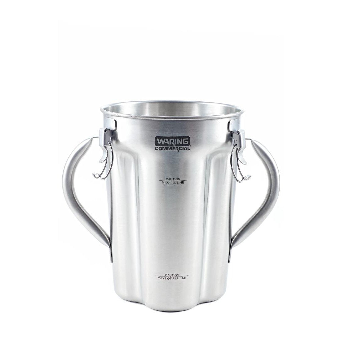 S/S Container f/CB-6 Blender by Waring – 128 Ounces, 1.0 gallons, Stainless Steel, Silver, Model 023909