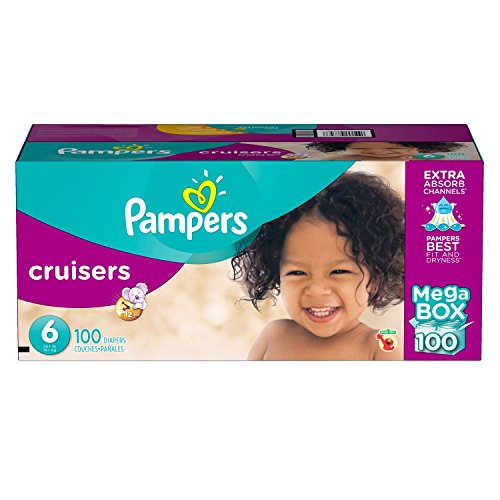 Pampers Size 6 / 54.0 / Multicolor Baby Diapers