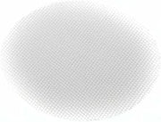 American Metalcraft BTTL11 Bar Tray Mat, Clear, 11" Diameter