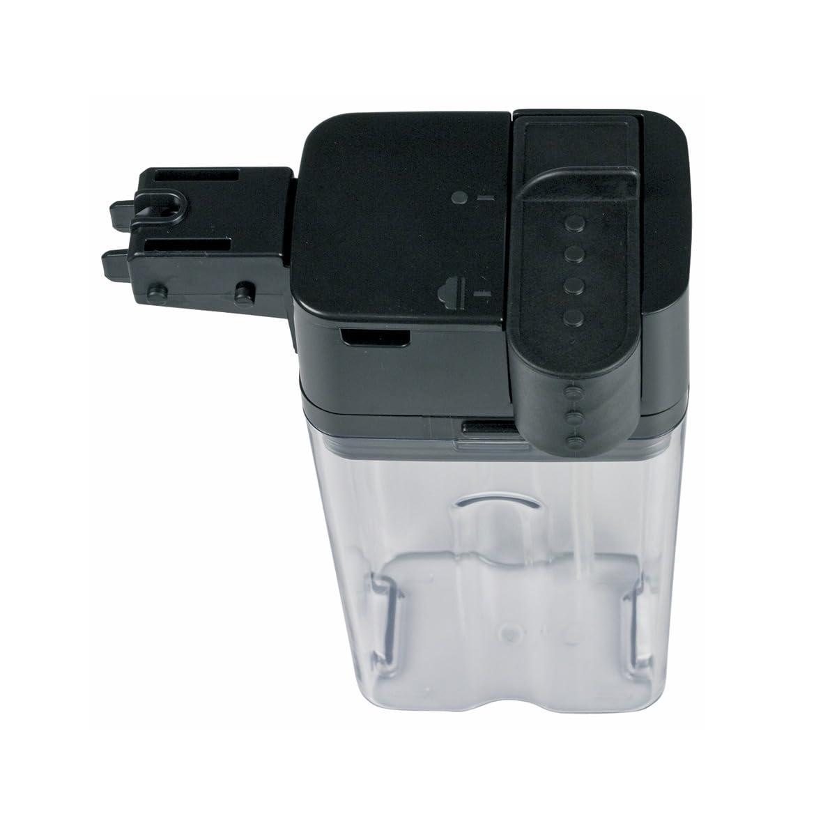 Philips Moltio Milk Frother by Saeco – Glass, Transparent, Black, Model 421944029081