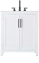 Elegant Kitchen and Bath 30" Single Bathroom Vanity in White